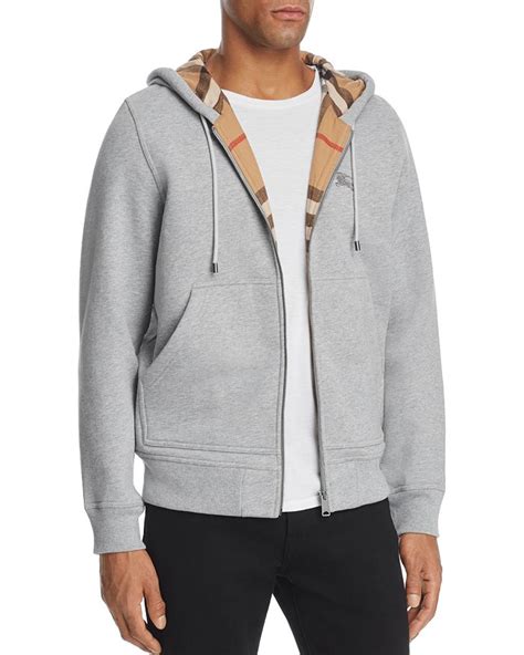 burberry fordson zip hooded sweatshirt